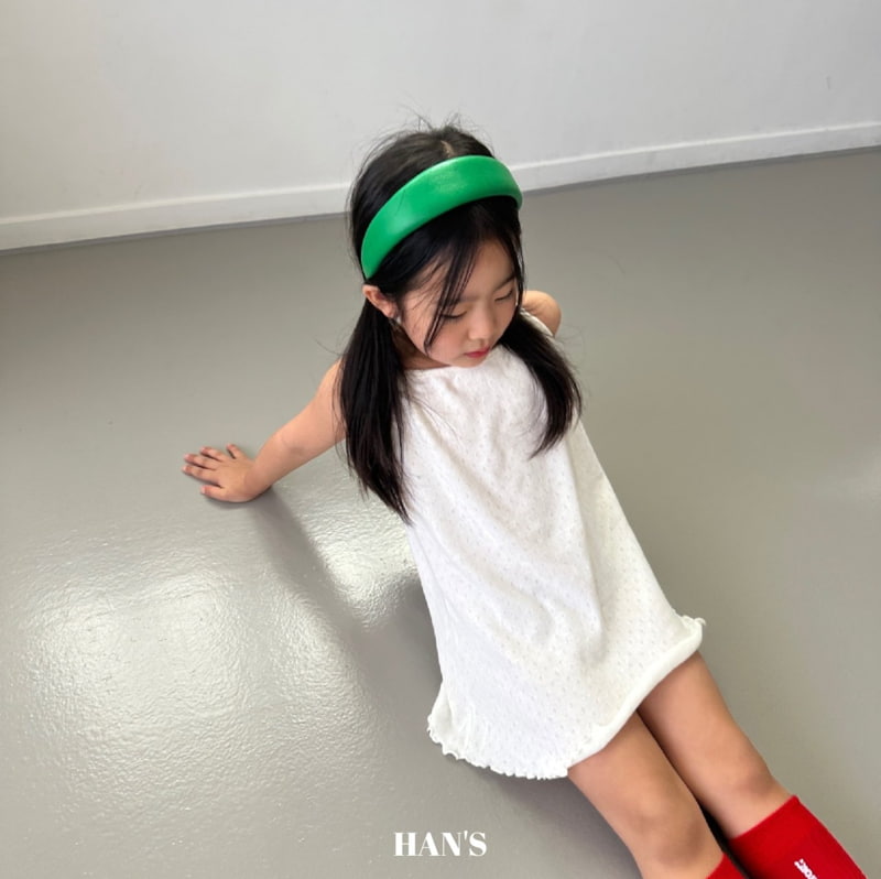 Han's - Korean Children Fashion - #designkidswear - Wave Sleeveless Tee - 2