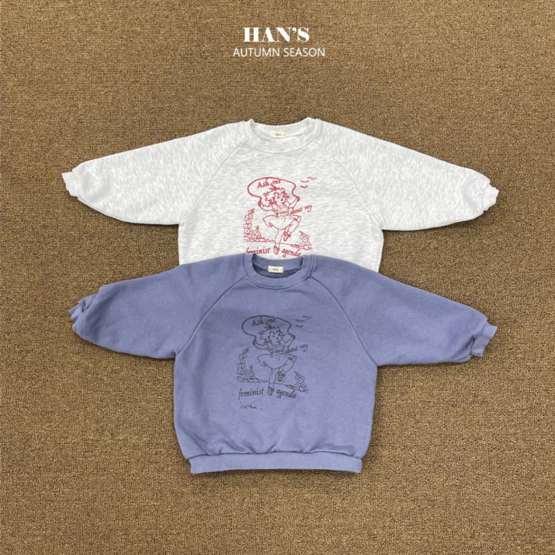 Han's - Korean Children Fashion - #designkidswear - Miu Sweatshirts