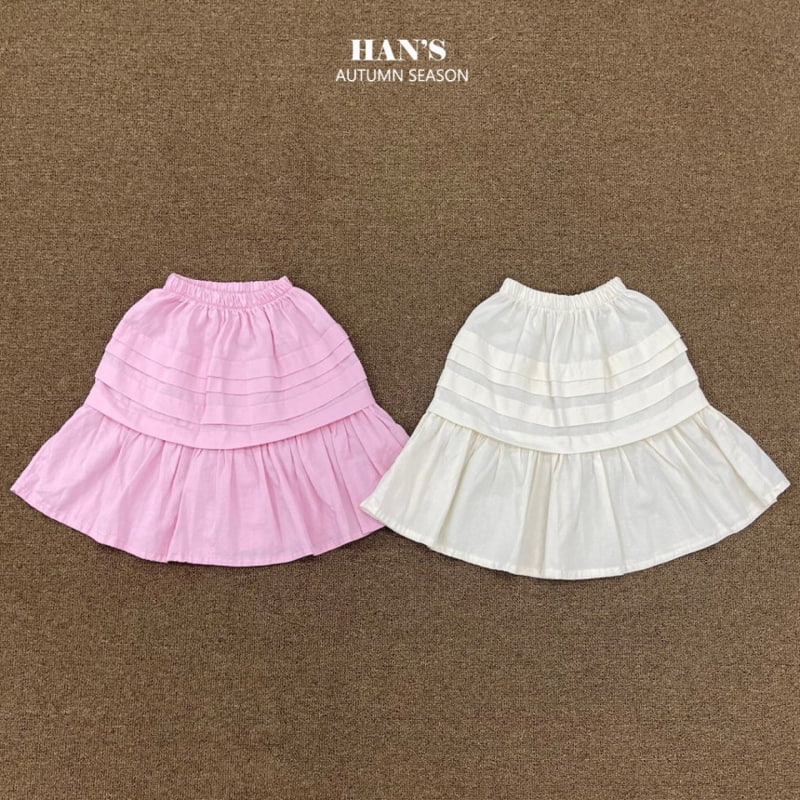 Han's - Korean Children Fashion - #discoveringself - Fresh Pleats Skirt