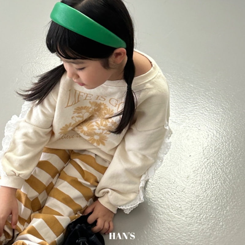 Han's - Korean Children Fashion - #fashionkids - Latte Jogger Pants - 10