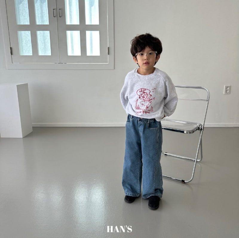 Han's - Korean Children Fashion - #fashionkids - Miu Sweatshirts - 3