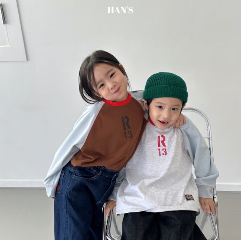 Han's - Korean Children Fashion - #kidsstore - Ludy Colored Tee - 3