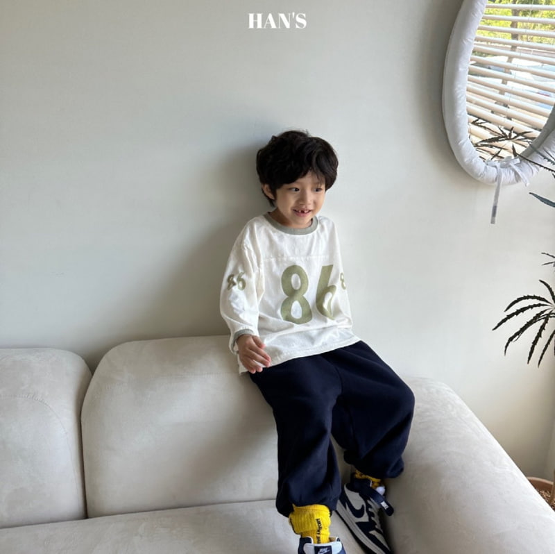 Han's - Korean Children Fashion - #kidsstore - Label Slit Pants - 6