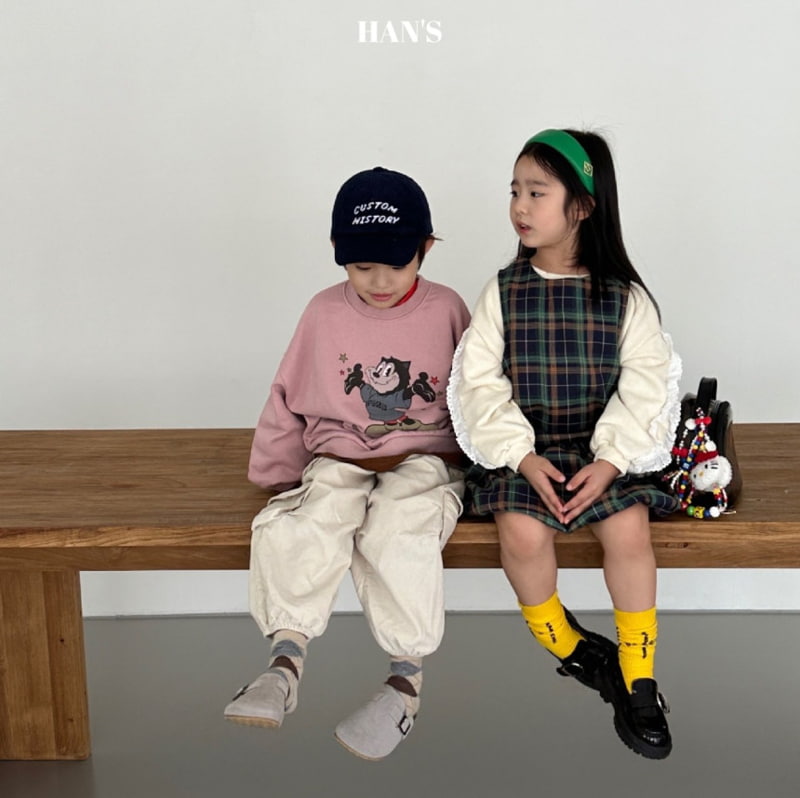 Han's - Korean Children Fashion - #kidsshorts - Tio Sweatshirts - 4