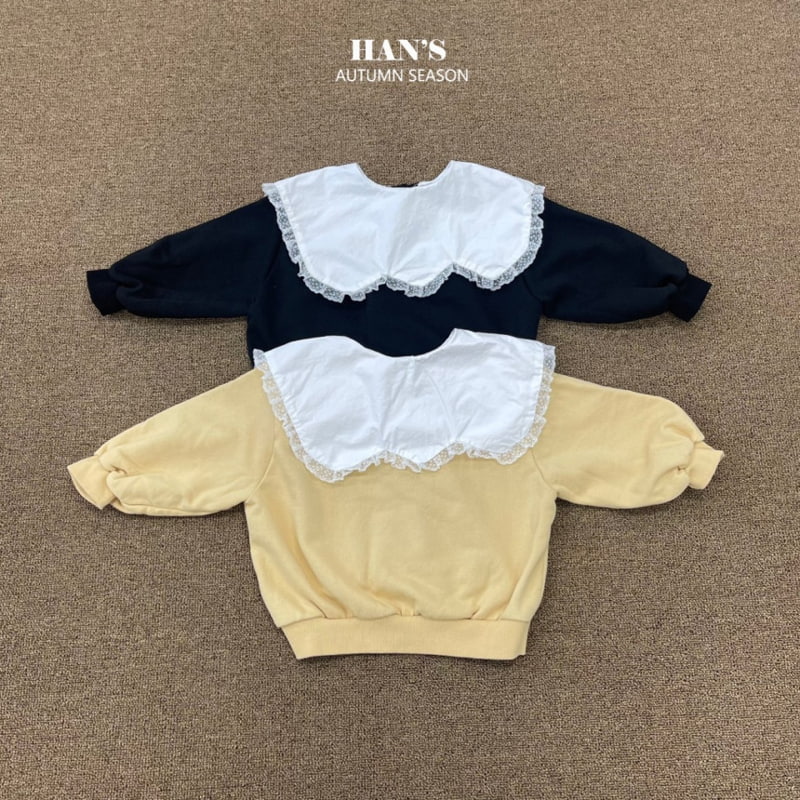 Han's - Korean Children Fashion - #kidsstore - Yoni Collar Sweatshirts