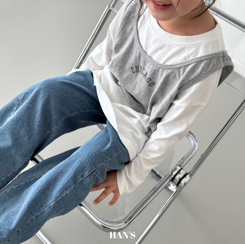 Han's - Korean Children Fashion - #kidzfashiontrend - Dart Jeans - 11