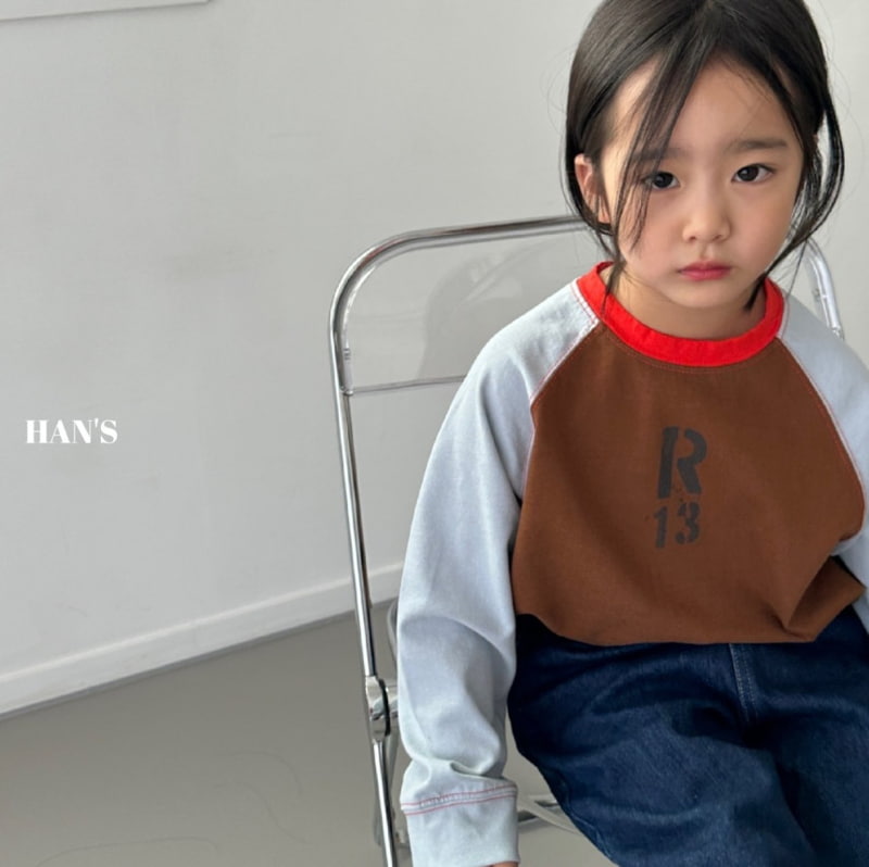 Han's - Korean Children Fashion - #kidsstore - Ludy Colored Tee - 4