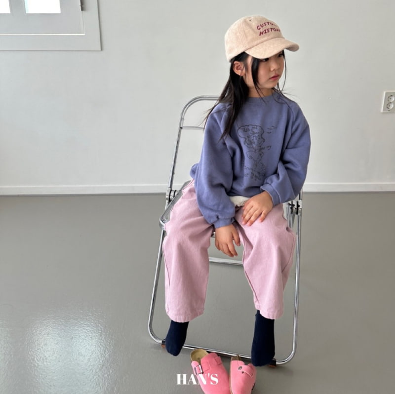 Han's - Korean Children Fashion - #kidzfashiontrend - Miu Sweatshirts - 6