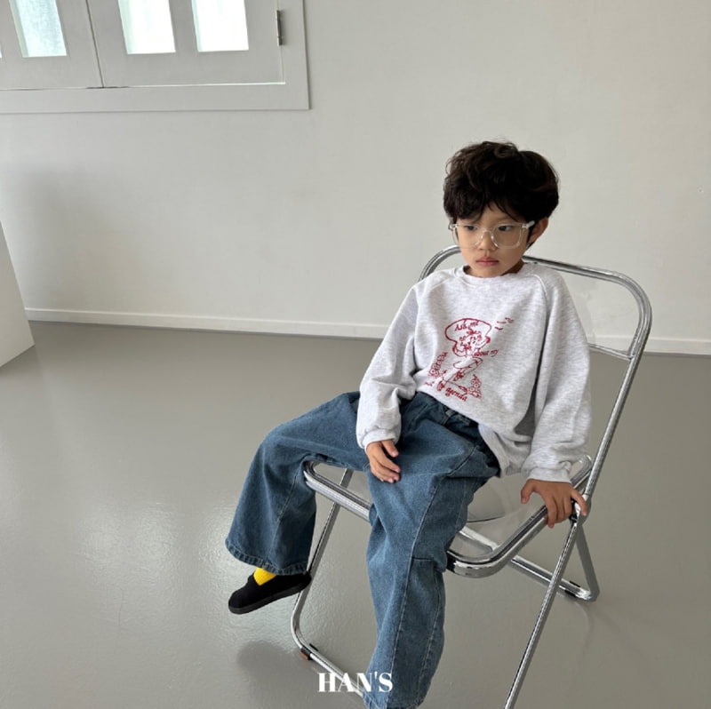 Han's - Korean Children Fashion - #littlefashionista - Miu Sweatshirts - 8