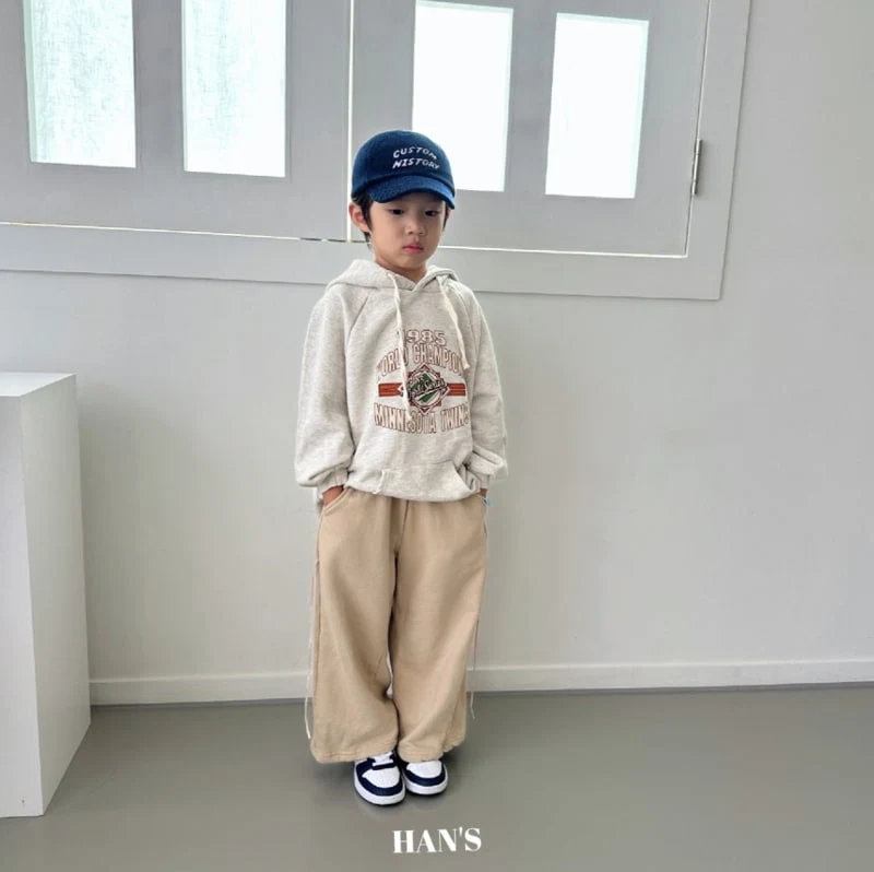 Han's - Korean Children Fashion - #littlefashionista - Ribbon Slit Pants - 3