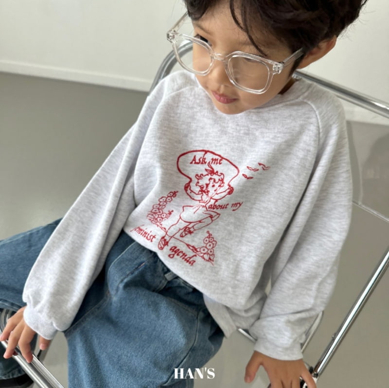 Han's - Korean Children Fashion - #magicofchildhood - Miu Sweatshirts - 9