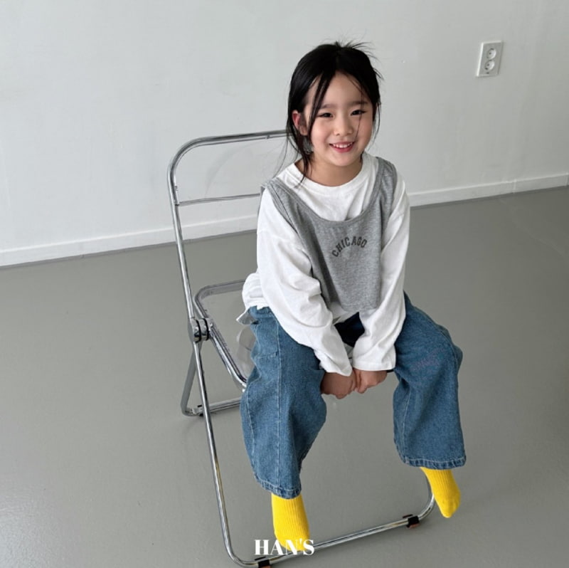 Han's - Korean Children Fashion - #magicofchildhood - Layered Top Tee - 6