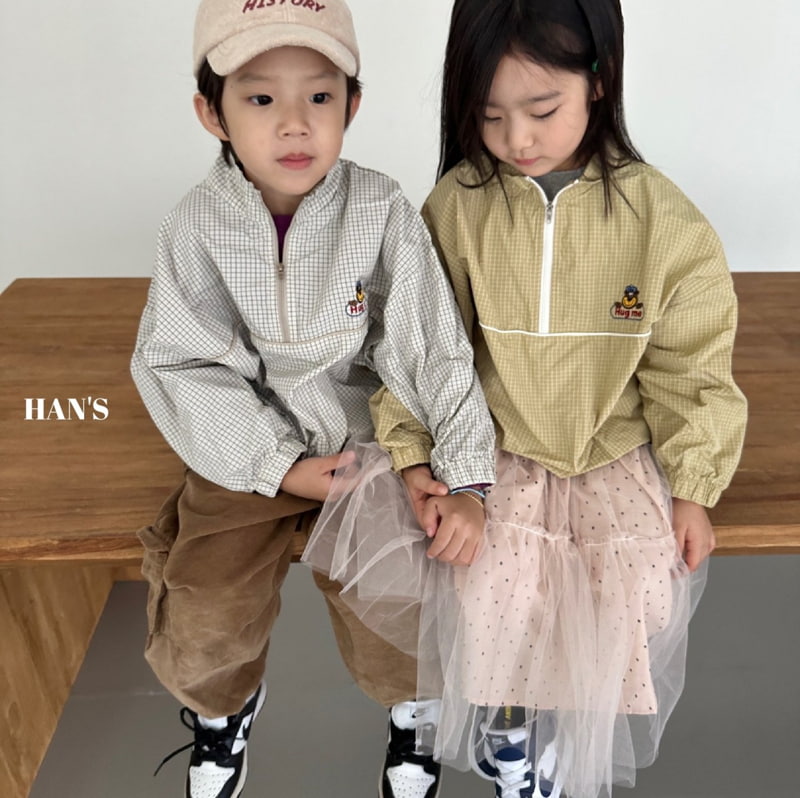 Han's - Korean Children Fashion - #minifashionista - Bear Piping Anorak - 2