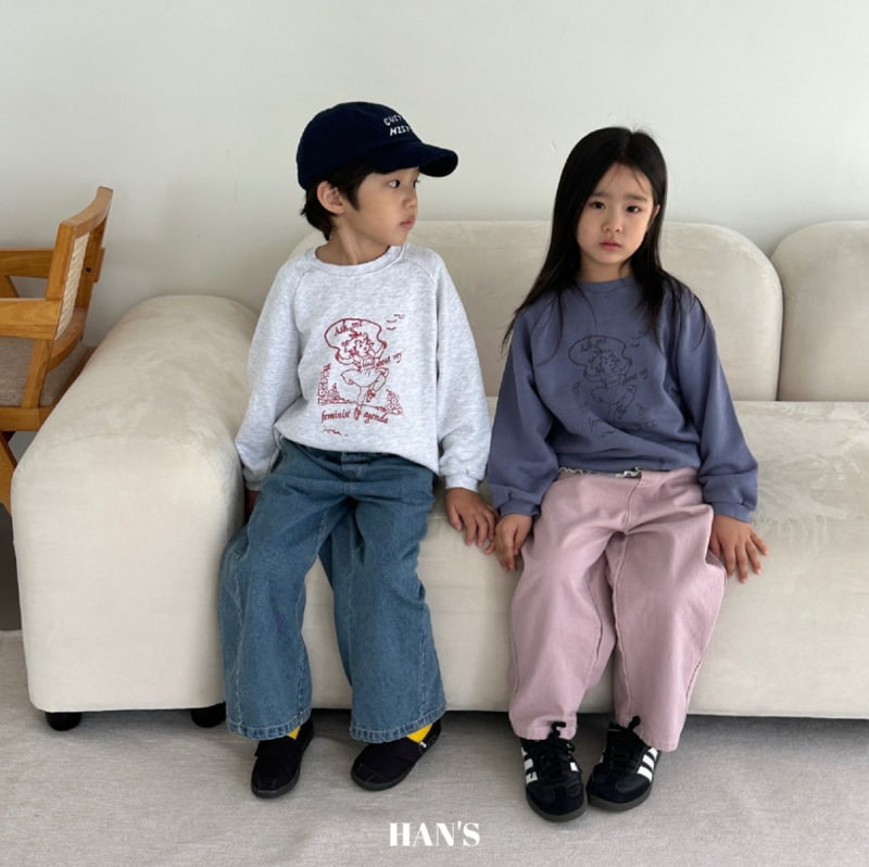 Han's - Korean Children Fashion - #minifashionista - Miu Sweatshirts - 10