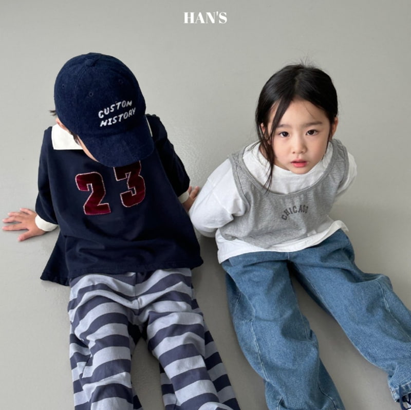 Han's - Korean Children Fashion - #minifashionista - Layered Top Tee - 7