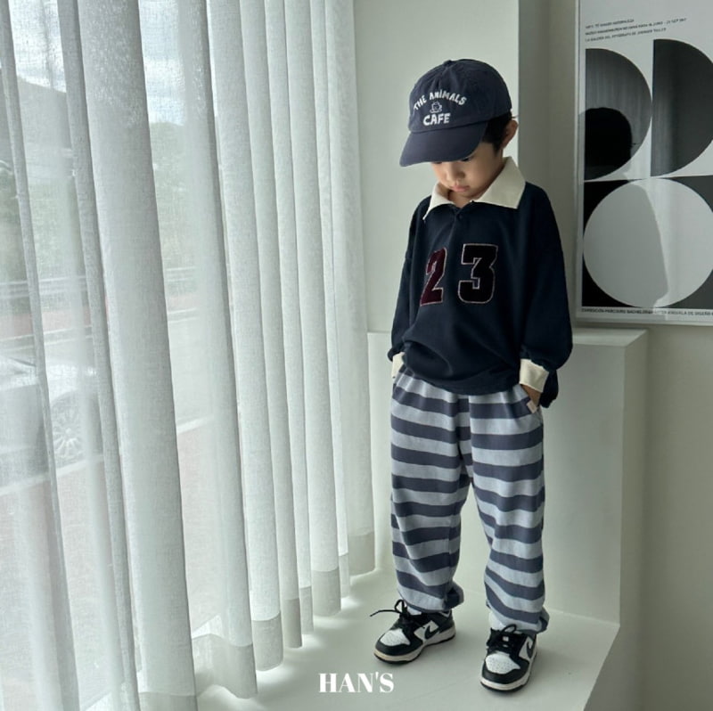 Han's - Korean Children Fashion - #minifashionista - Latte Jogger Pants - 4