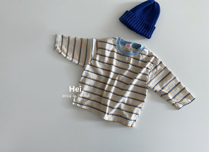 Hei - Korean Children Fashion - #Kfashion4kids - Stripe Tee - 7