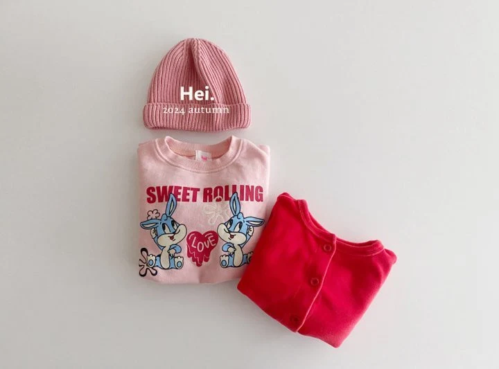 Hei - Korean Children Fashion - #childofig - Rabbit Long Tee - 2