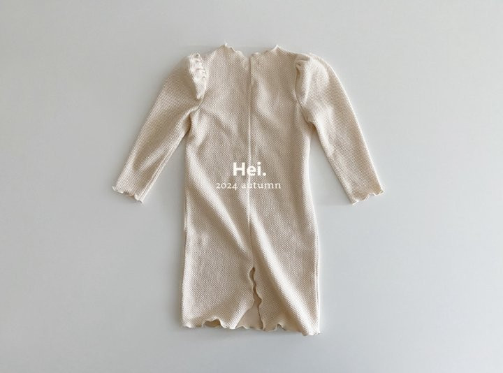 Hei - Korean Children Fashion - #childofig - Cookie Cream One-piece - 5