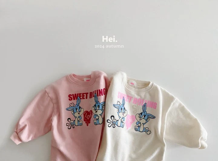 Hei - Korean Children Fashion - #childrensboutique - Rabbit Long Tee - 3