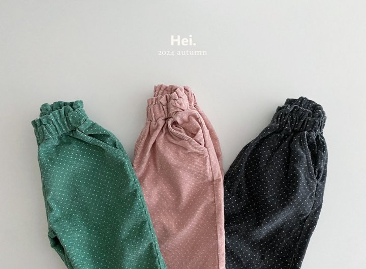 Hei - Korean Children Fashion - #childrensboutique - Small Dot Pants - 2