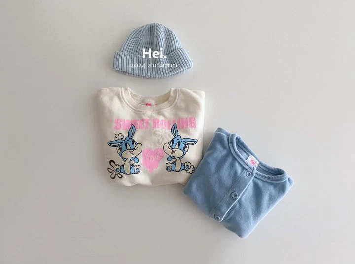 Hei - Korean Children Fashion - #childrensboutique - Rabbit Long Tee - 4