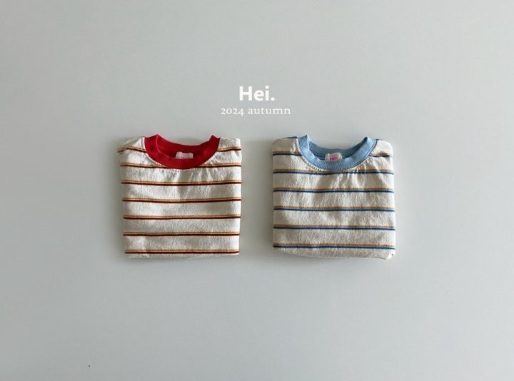 Hei - Korean Children Fashion - #designkidswear - Stripe Tee