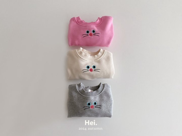 Hei - Korean Children Fashion - #discoveringself - Cat Sweatshirts