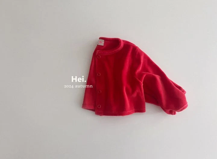 Hei - Korean Children Fashion - #discoveringself - Veloure Cardigan - 4