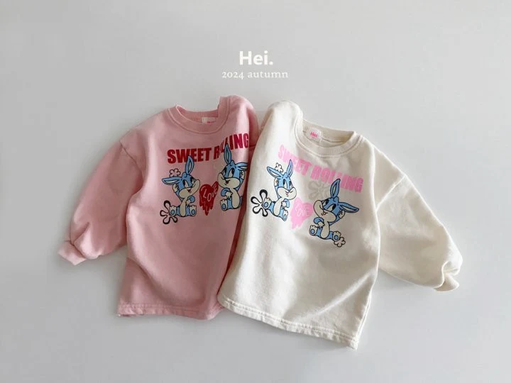 Hei - Korean Children Fashion - #kidsshorts - Rabbit Long Tee - 7