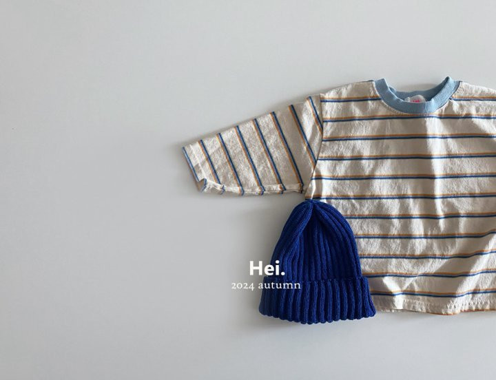 Hei - Korean Children Fashion - #fashionkids - Stripe Tee - 4