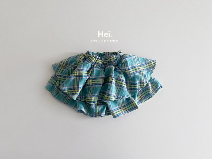 Hei - Korean Children Fashion - #kidsshorts - Check Currot Skirt - 10