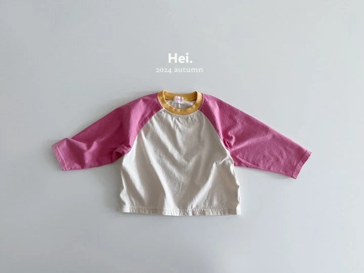 Hei - Korean Children Fashion - #kidsshorts - Raglan Tee - 8