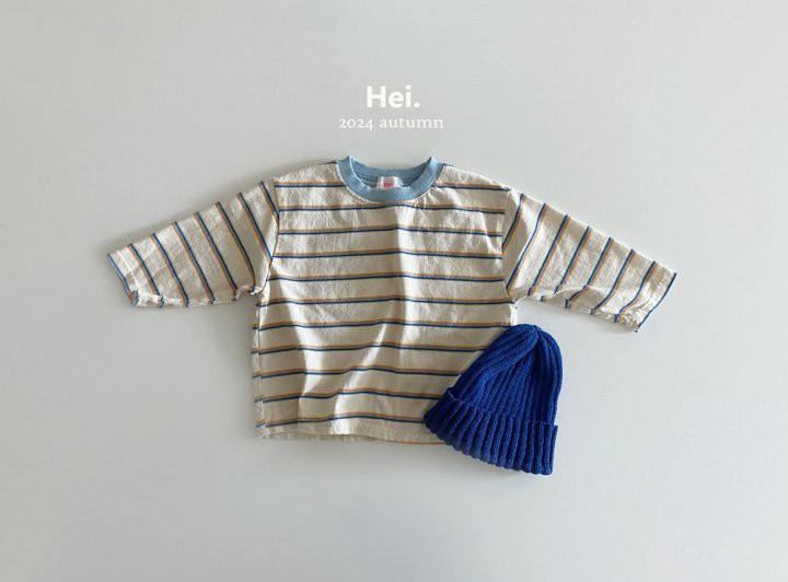 Hei - Korean Children Fashion - #kidsstore - Stripe Tee - 5