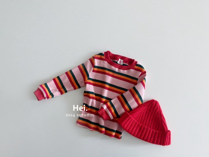 Hei - Korean Children Fashion - #kidsstore - Willy Rib Tee - 5