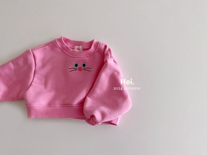 Hei - Korean Children Fashion - #kidsshorts - Cat Sweatshirts - 4