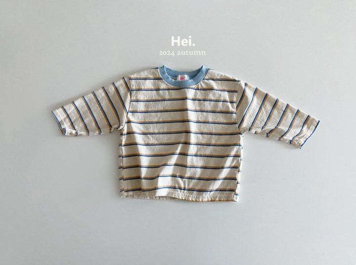 Hei - Korean Children Fashion - #littlefashionista - Stripe Tee - 8