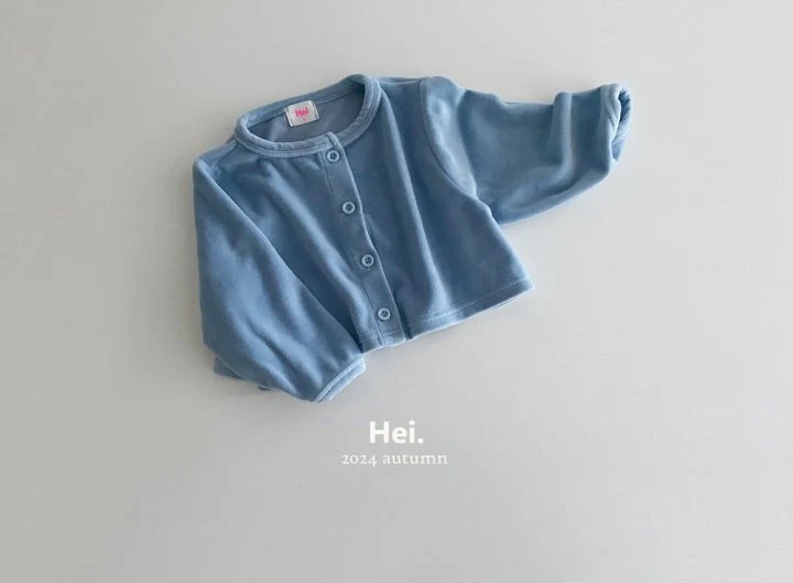 Hei - Korean Children Fashion - #magicofchildhood - Veloure Cardigan - 10