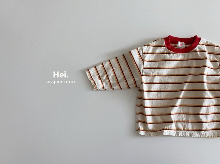 Hei - Korean Children Fashion - #minifashionista - Stripe Tee - 10