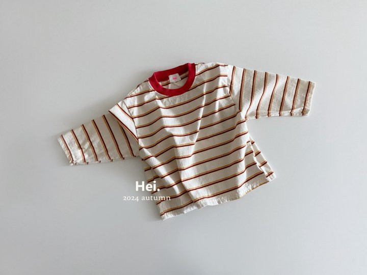 Hei - Korean Children Fashion - #prettylittlegirls - Stripe Tee - 11