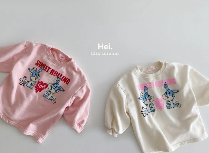 Hei - Korean Children Fashion - #stylishchildhood - Rabbit Long Tee