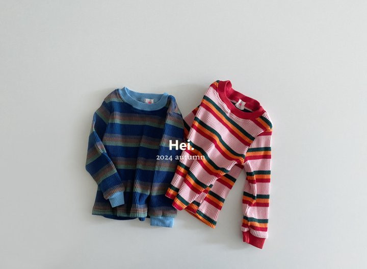 Hei - Korean Children Fashion - #todddlerfashion - Willy Rib Tee - 12