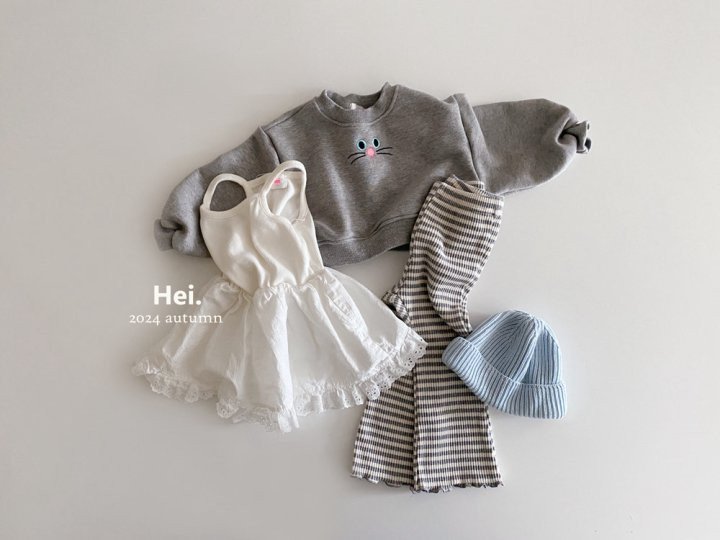 Hei - Korean Children Fashion - #toddlerclothing - Layered Sleeveless Top - 3