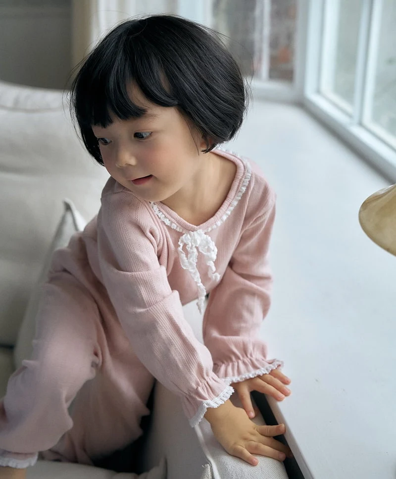 Here I Am - Korean Children Fashion - #designkidswear - Sophie Ribbon Easywear - 5