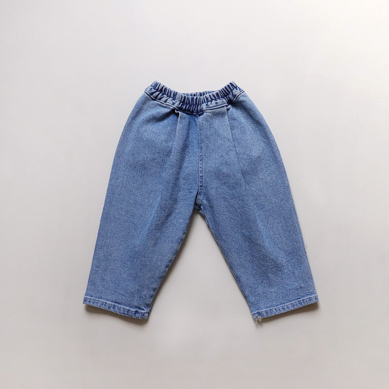 Here I Am - Korean Children Fashion - #magicofchildhood - Wild Span Denim Pants  - 12