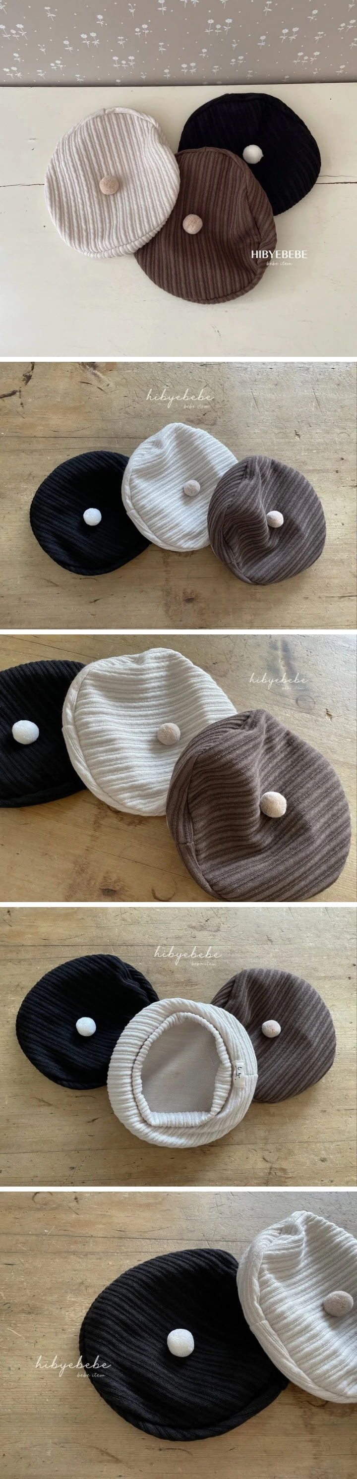 Hi Byebebe - Korean Baby Fashion - #babylifestyle - Haribo Knit Beret