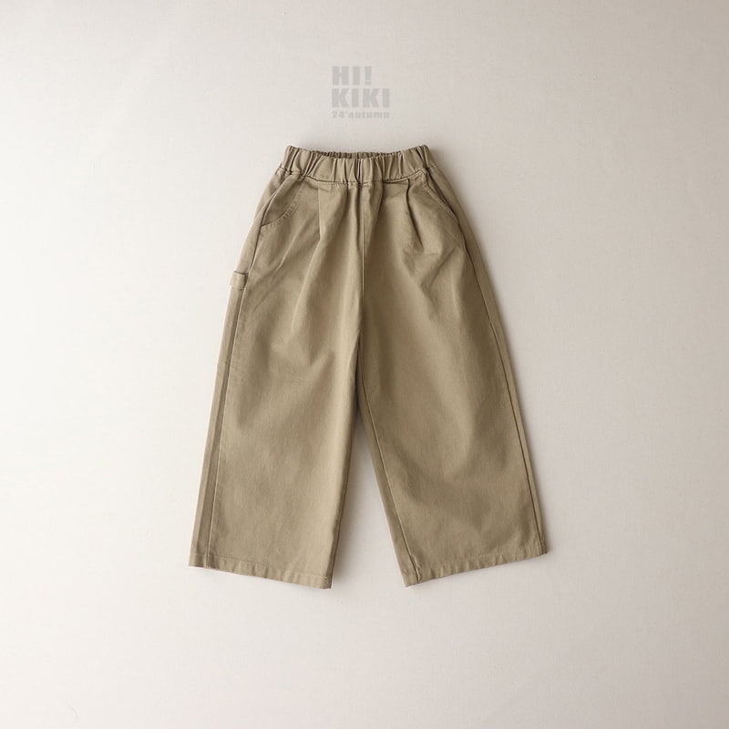 Hikiki - Korean Children Fashion - #Kfashion4kids - Cotton Wide Pants