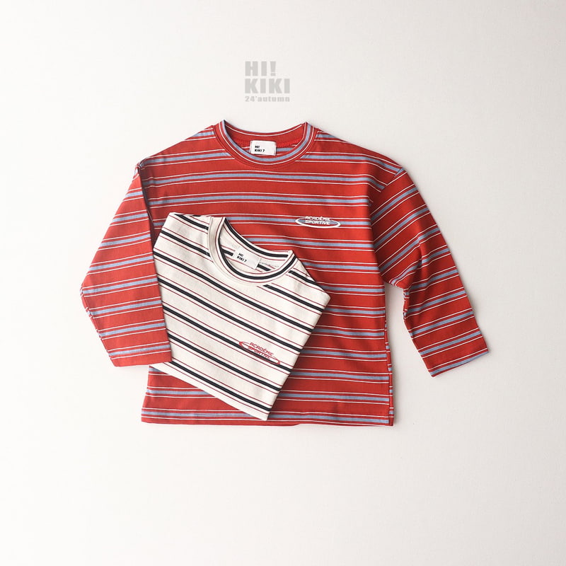 Hikiki - Korean Children Fashion - #Kfashion4kids - Stripe Tee - 9