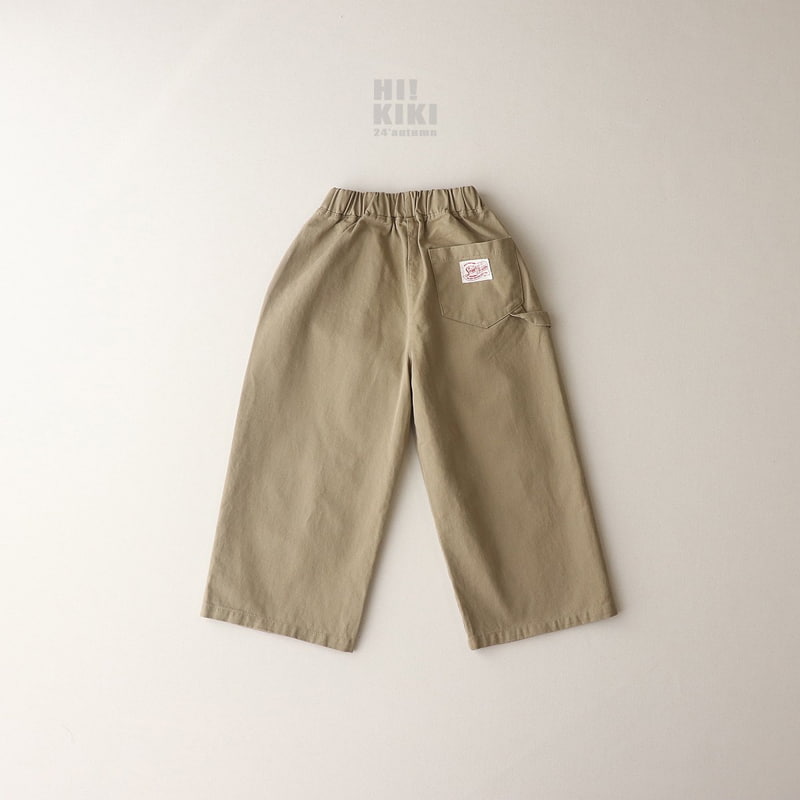 Hikiki - Korean Children Fashion - #childofig - Cotton Wide Pants - 7