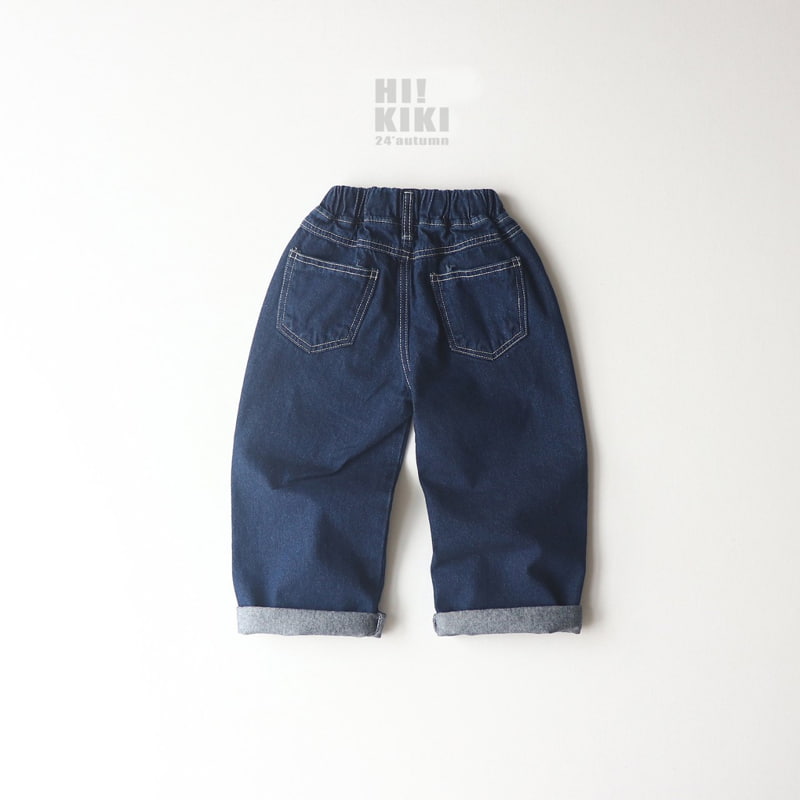 Hikiki - Korean Children Fashion - #childofig - Washing Denim Pants - 4